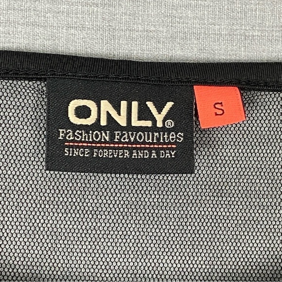 Little Black Dress Only Fashion Favourites Mini Sz Small Mesh Top Flare Skirt - Picture 10 of 10